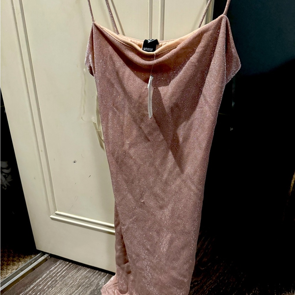 Windsor pink mini dress. NWT!! Never worn